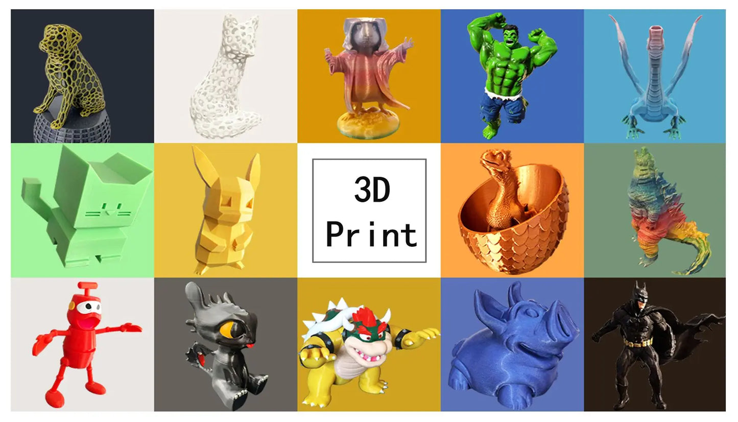Geeetech 3D spausdintuvas Filament PLA PETG plastikas 1kg 1,75 mm, nesipainioja, 3D spausdinimo vielos medžiagos, juoda, balta, vakuuminė pakuotė