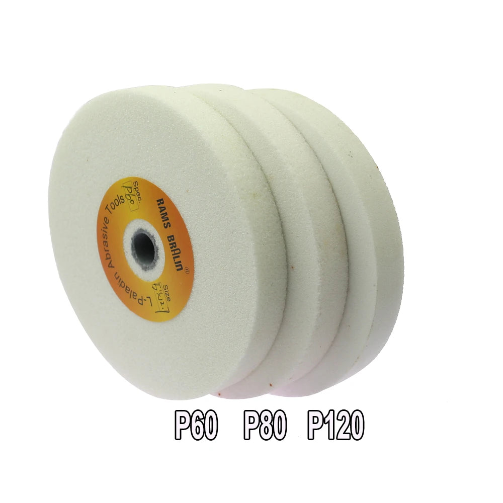 1 gabalas 125 * 16 * 12,7 mm keraminis abrazyvinis ratas P46 P60 P80 P120