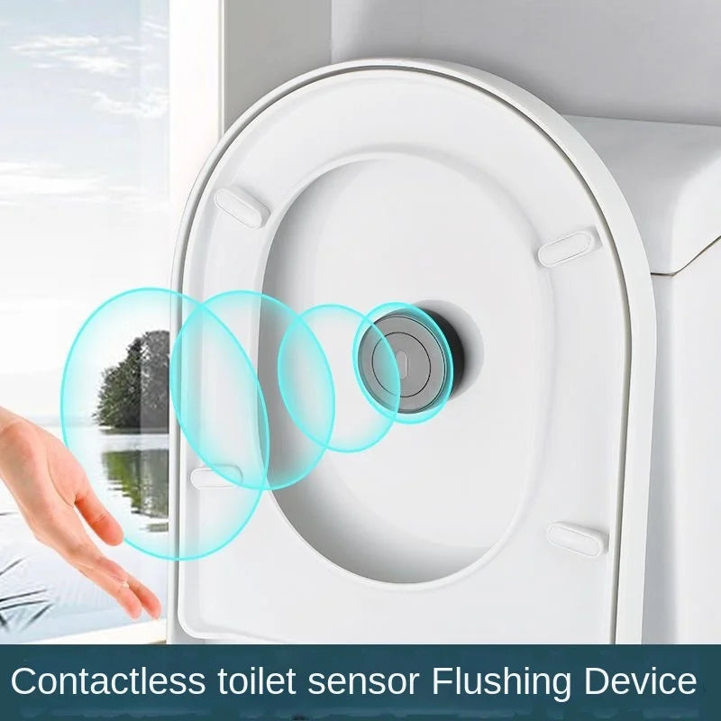 Contactless Toilet Automatic Flush Sensor Home Defecation Sensor Flush Human Body Away From Seat Sensor Flush Toilet Accessory