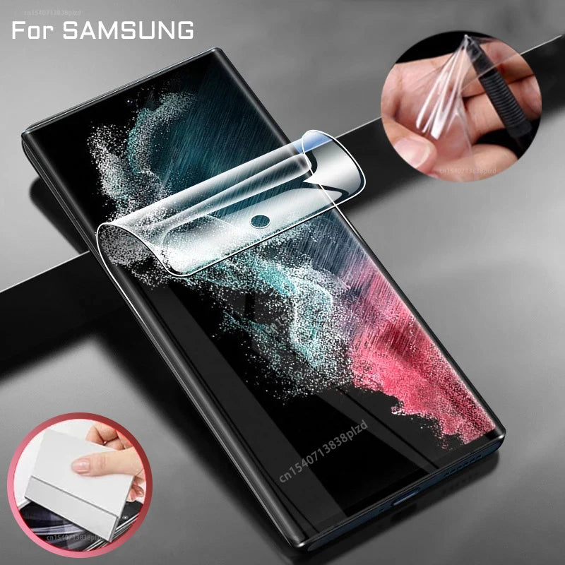 Skirta Samsung Galaxy S25 S24 S23 S22 S21 S20 Plus Ultra Screen Protector Note 20 10 9 S10 Lite FE S10E A55 A35 A54 A34 A15 5G Film