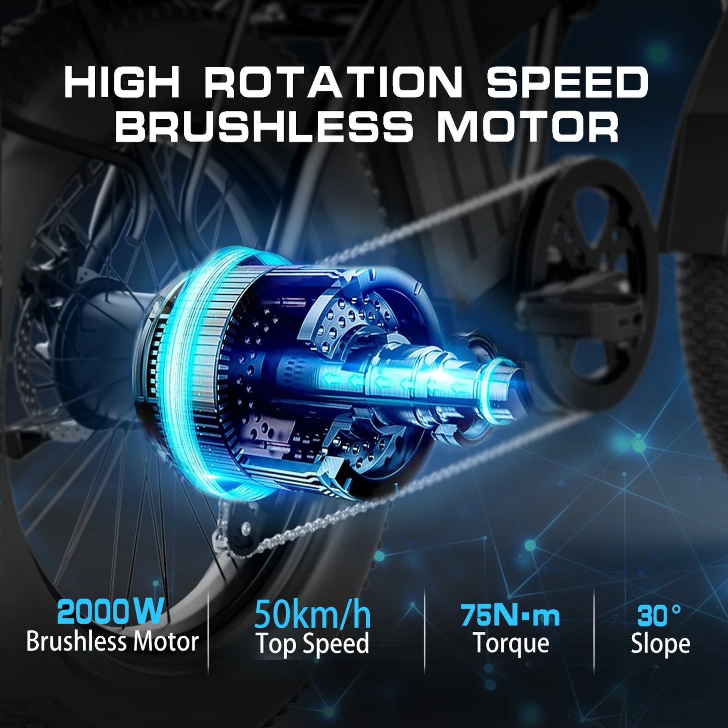 DEEPOWER G20Pro 1000W sulankstomas elektrinis dviratis 1000W 48V 25AH Fat Tire Ebike Mountain 20 colių elektrinis dviratis paplūdimio dviračiu E dviratis