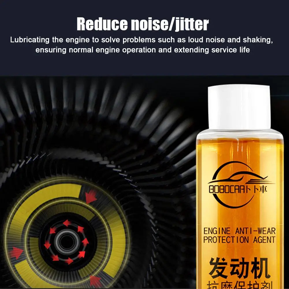 1/3/5Bottles Engine Anti-Wear Protective Agent Noise-Reduction Jitter Strong Burning Engine Oil Liquid Additive Car Supplies