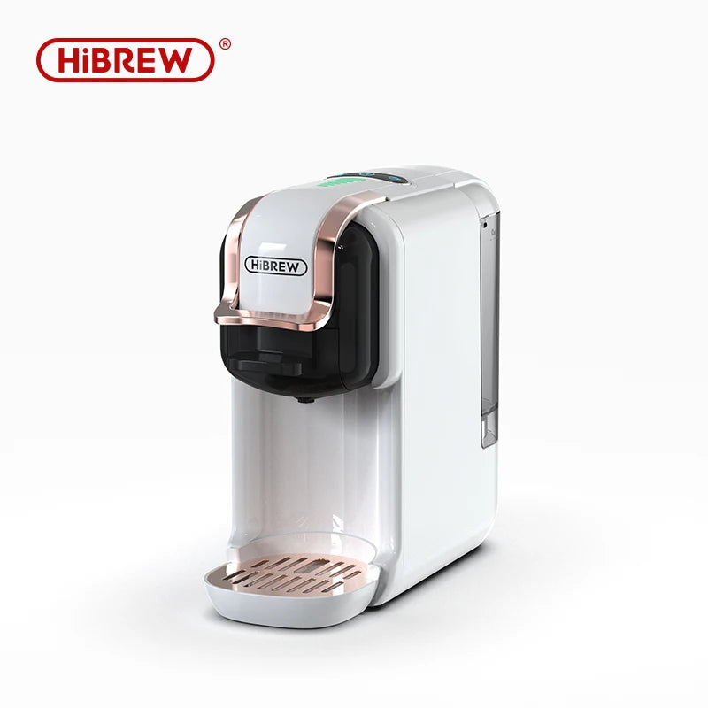 HiBREW 5 viename kelių kapsulių kavos aparatas karštas/šaltas DG Cappuccino Nes maža kapsulė ESE pod maltos kavos kavinė 20 barų H2B