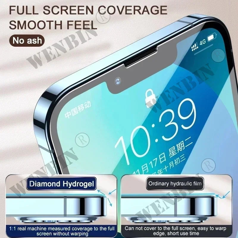 5 vnt. hidrogelio plėvelė, skirta Samsung S25 S24 S23 S22 Ultra Plus S24 FE pilnai dengianti ekrano apsauga, skirta Samsung A56 A55 A36 A35 A26 A16