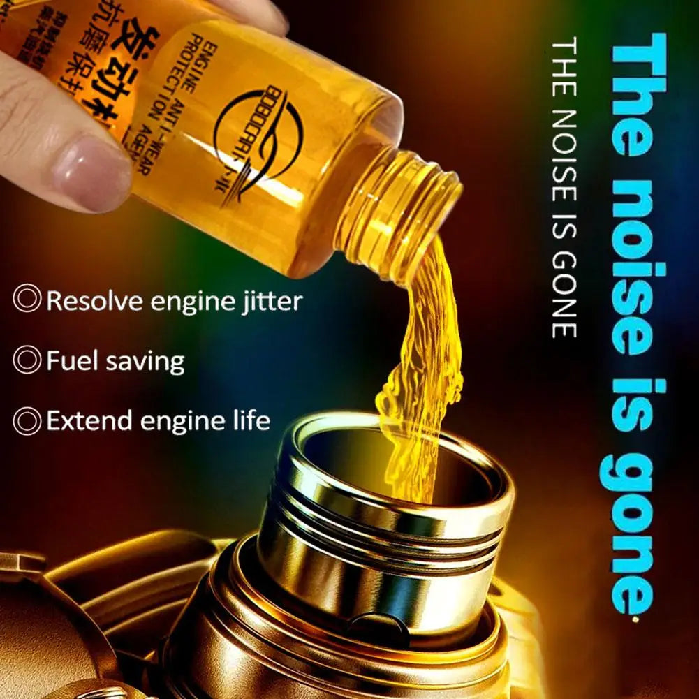 1/3/5Bottles Engine Anti-Wear Protective Agent Noise-Reduction Jitter Strong Burning Engine Oil Liquid Additive Car Supplies