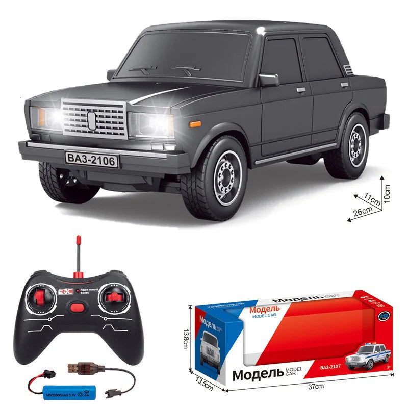 1:12 Lada Remote Control Cars Mini Drift Rc Car 2.4g Off-Road Drift Racing Cars Rc Truck Toys Boy Children'S Birthday Gift
