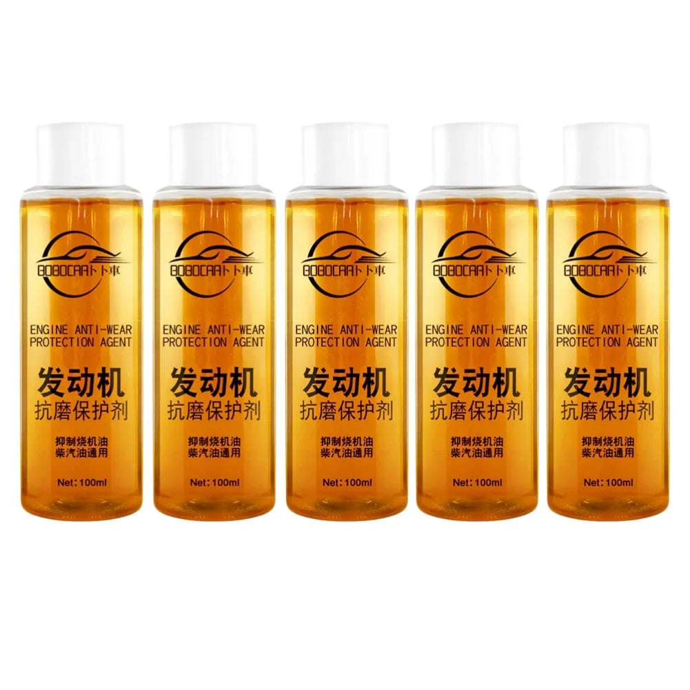 1/3/5Bottles Engine Anti-Wear Protective Agent Noise-Reduction Jitter Strong Burning Engine Oil Liquid Additive Car Supplies