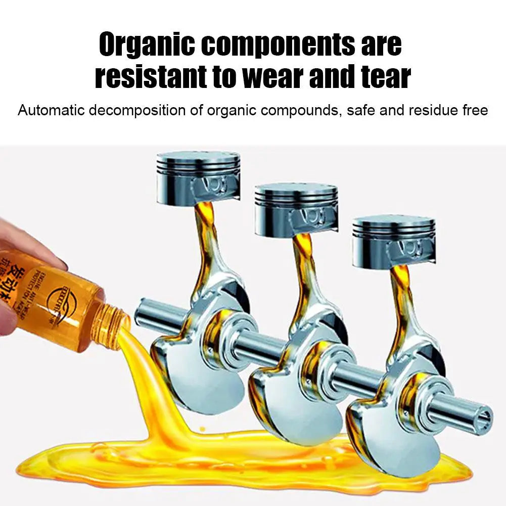 1/3/5Bottles Engine Anti-Wear Protective Agent Noise-Reduction Jitter Strong Burning Engine Oil Liquid Additive Car Supplies