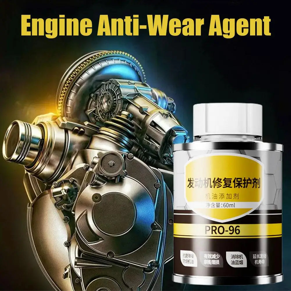 Car Engine Anti-wear Agent, Reduce Noise,eliminate Blue Smoke Car Catalytic Converter Cleaners Engine CSV Clean Protective Agent