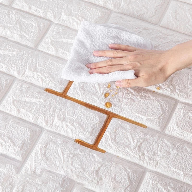 10 m plytų sienų lipdukai „pasidaryk pats“ dekoro 3D lipnūs vandeniui atsparūs tapetai virtuvės namų vaikų kambario miegamojo sienų apmušalų dekoravimui
