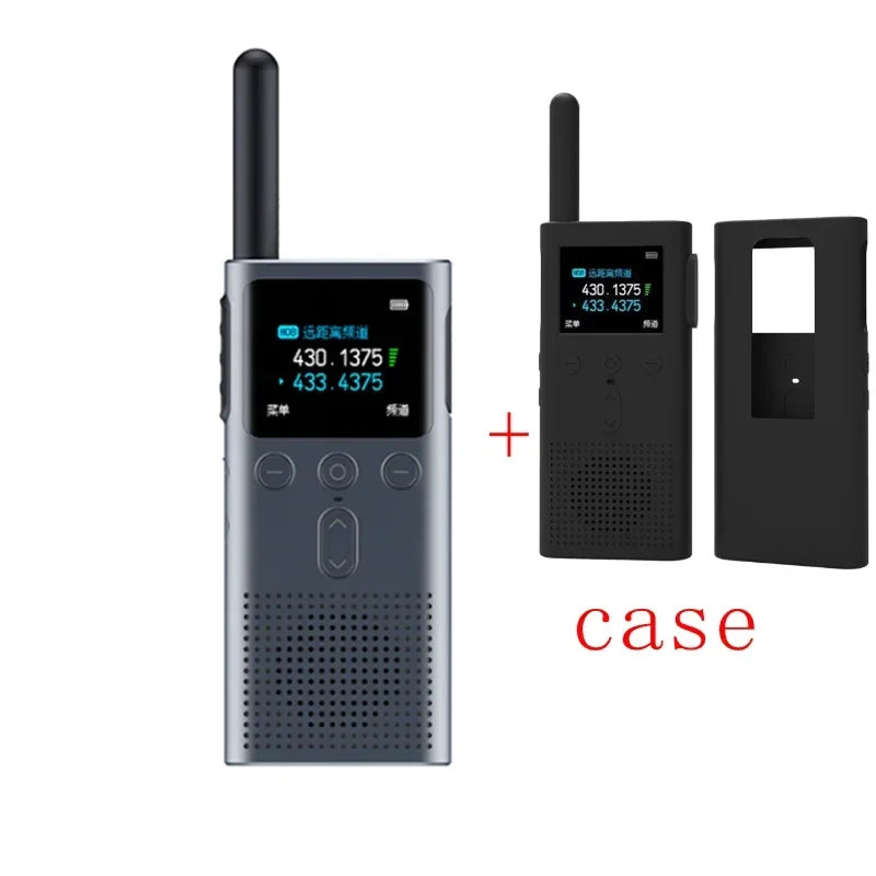 Original Xiaomi Walkie Talkie 2S outdoor Super Thin Location Sharing Walkie-Talkie Long Standby Anti-Interference Quick Match