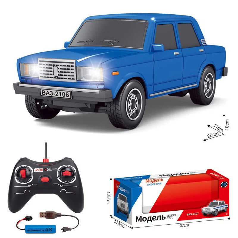 1:12 Lada Remote Control Cars Mini Drift Rc Car 2.4g Off-Road Drift Racing Cars Rc Truck Toys Boy Children'S Birthday Gift