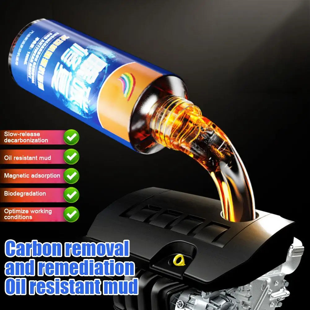 100 ml variklio anglies šalinimo taisymo priemonė, labai efektyvi ir mažinanti alyvą, variklio variklio apsauga nuo nusidėvėjimo ir drebėjimo