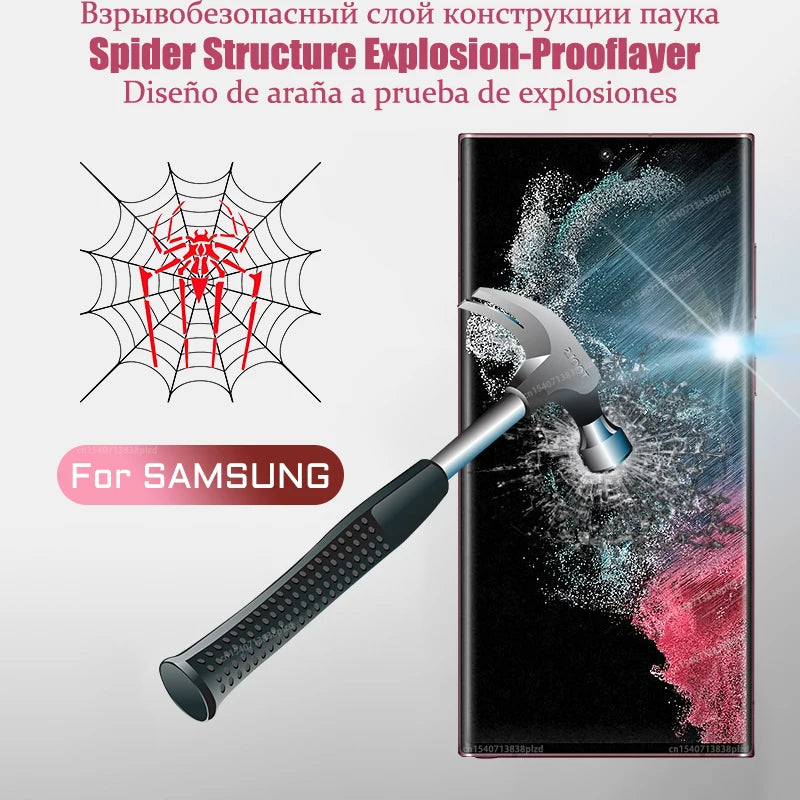 Skirta Samsung Galaxy S25 S24 S23 S22 S21 S20 Plus Ultra Screen Protector Note 20 10 9 S10 Lite FE S10E A55 A35 A54 A34 A15 5G Film