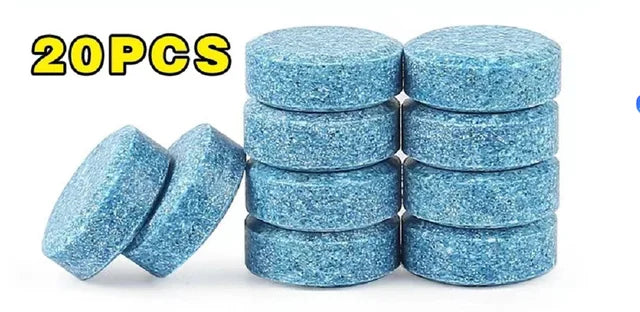 Solid Cleaner Automobilių priekinio stiklo valiklis Šnypščiosios tabletės Automatinis valytuvas Stiklas Kietas Valymas Koncentruotos Tabletės Ploviklis