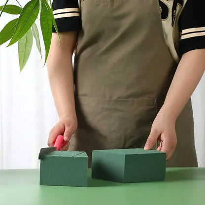 6/1pcs Square Flower Foam Bricks Wet Fresh Floral Arrangement Wedding Decoration Holder Plants Mud Artificial Garden Supplies