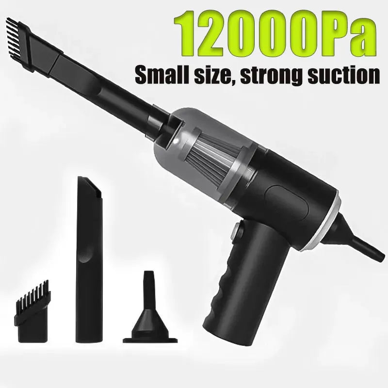 Xiaomi MIJIA 12000pa Portable Small Multipurpose Vehicle Vacuum Cleaner Small Household Pump Handheld Car Mounted Vacuum Cleaner