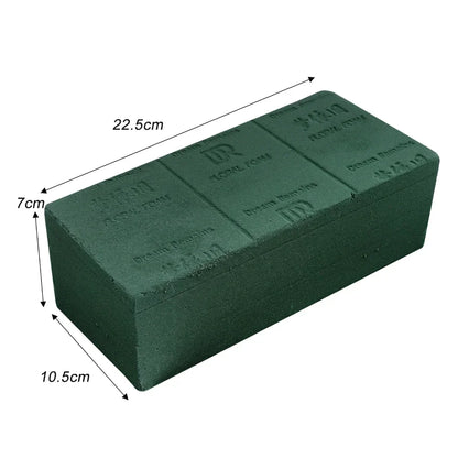6/1pcs Square Flower Foam Bricks Wet Fresh Floral Arrangement Wedding Decoration Holder Plants Mud Artificial Garden Supplies